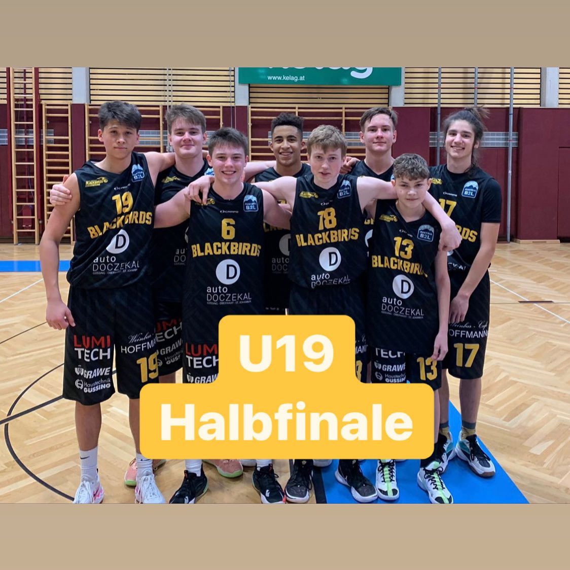 UNSERE U19 STÜRMT INS BBV-FINALE